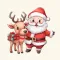 The Santa Claus Stickers