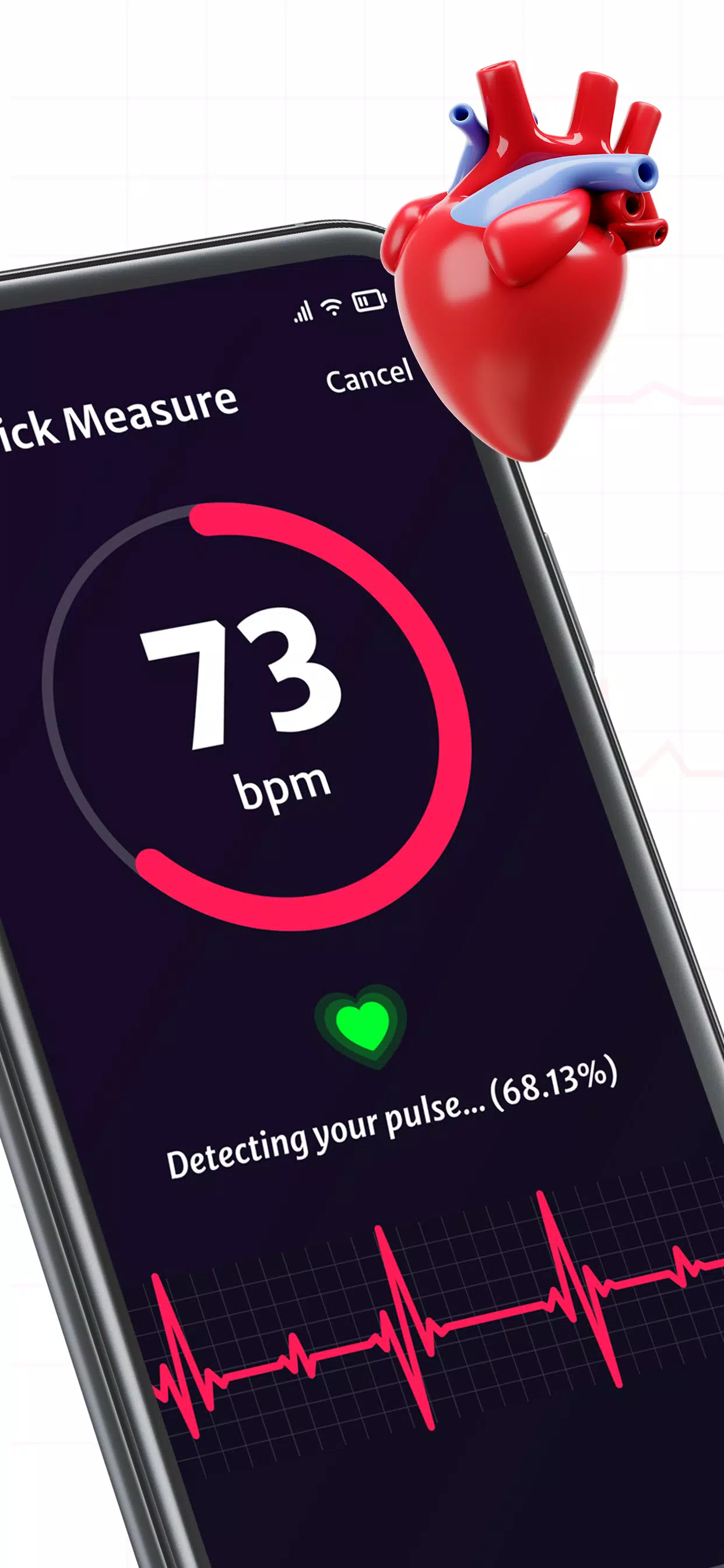 Heart Rate Monitor: PulseCheck Screenshots