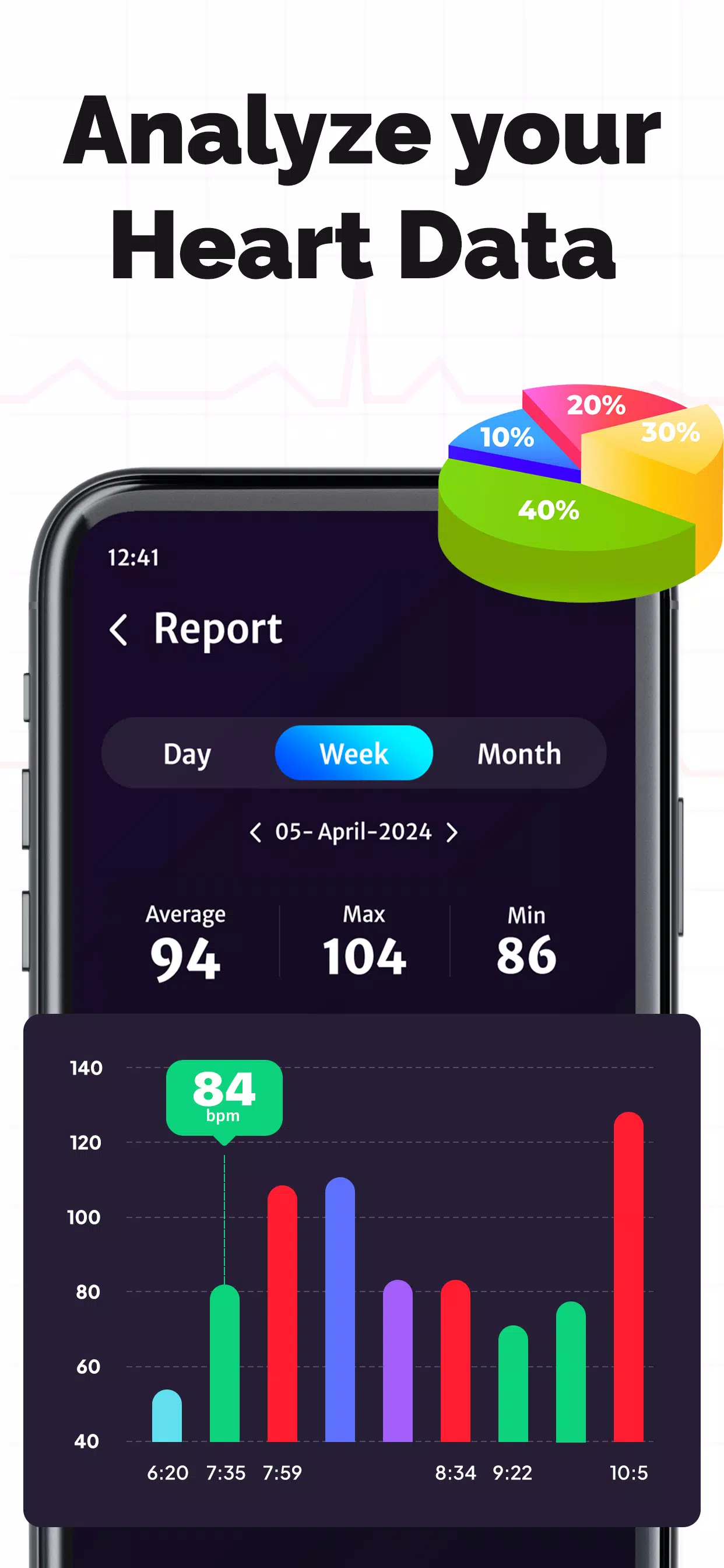 Heart Rate Monitor: PulseCheck Screenshots