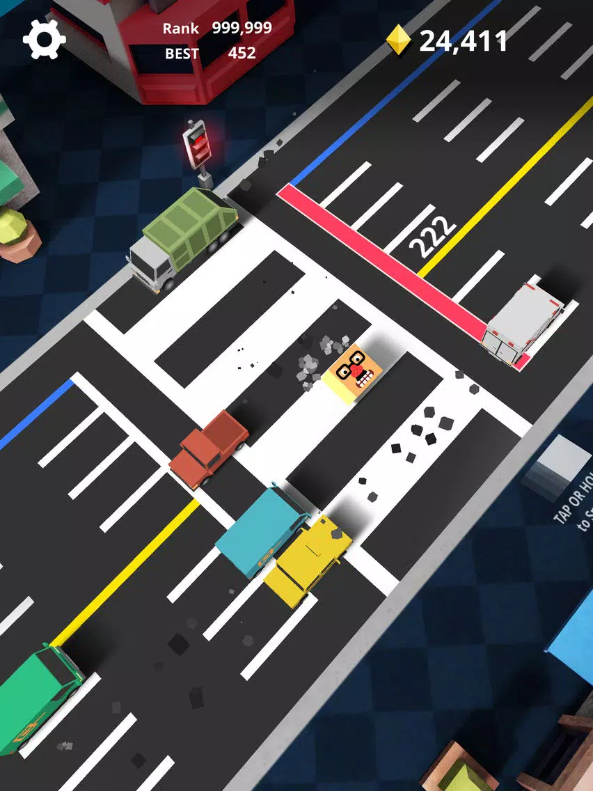 Shuttle Run - Cross the Street iPad  Screenshots