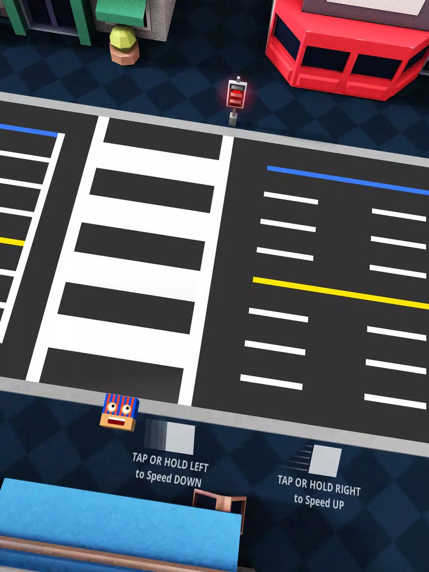 Shuttle Run - Cross the Street iPad  Screenshots