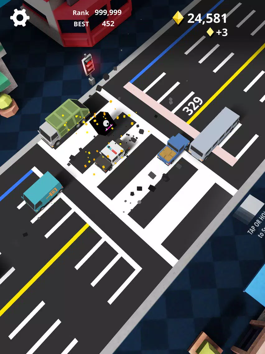 Shuttle Run - Cross the Street iPad  Screenshots