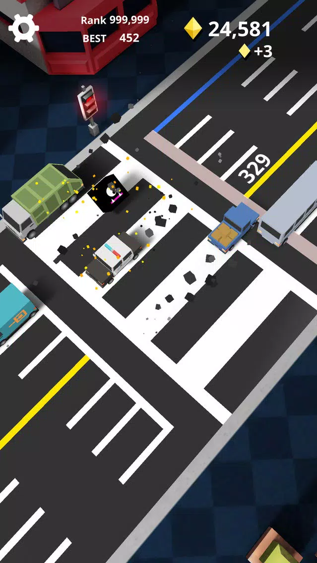 Shuttle Run - Cross the Street Screenshots