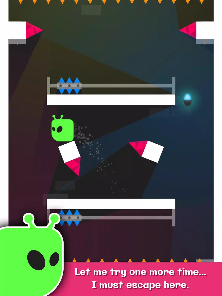 Square Face : Jump Down iPad  Screenshots