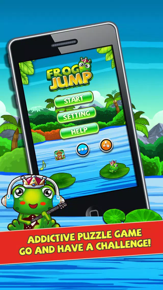 Frog Jump Lite - Save the Frog Prince Screenshots