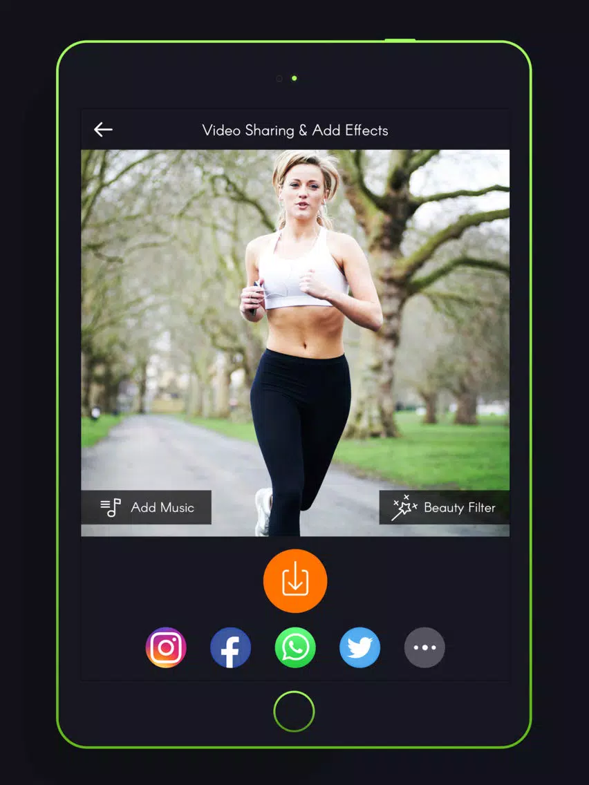 Video Reverse: Reverse cam & Video Rewind Motion iPad Screenshots