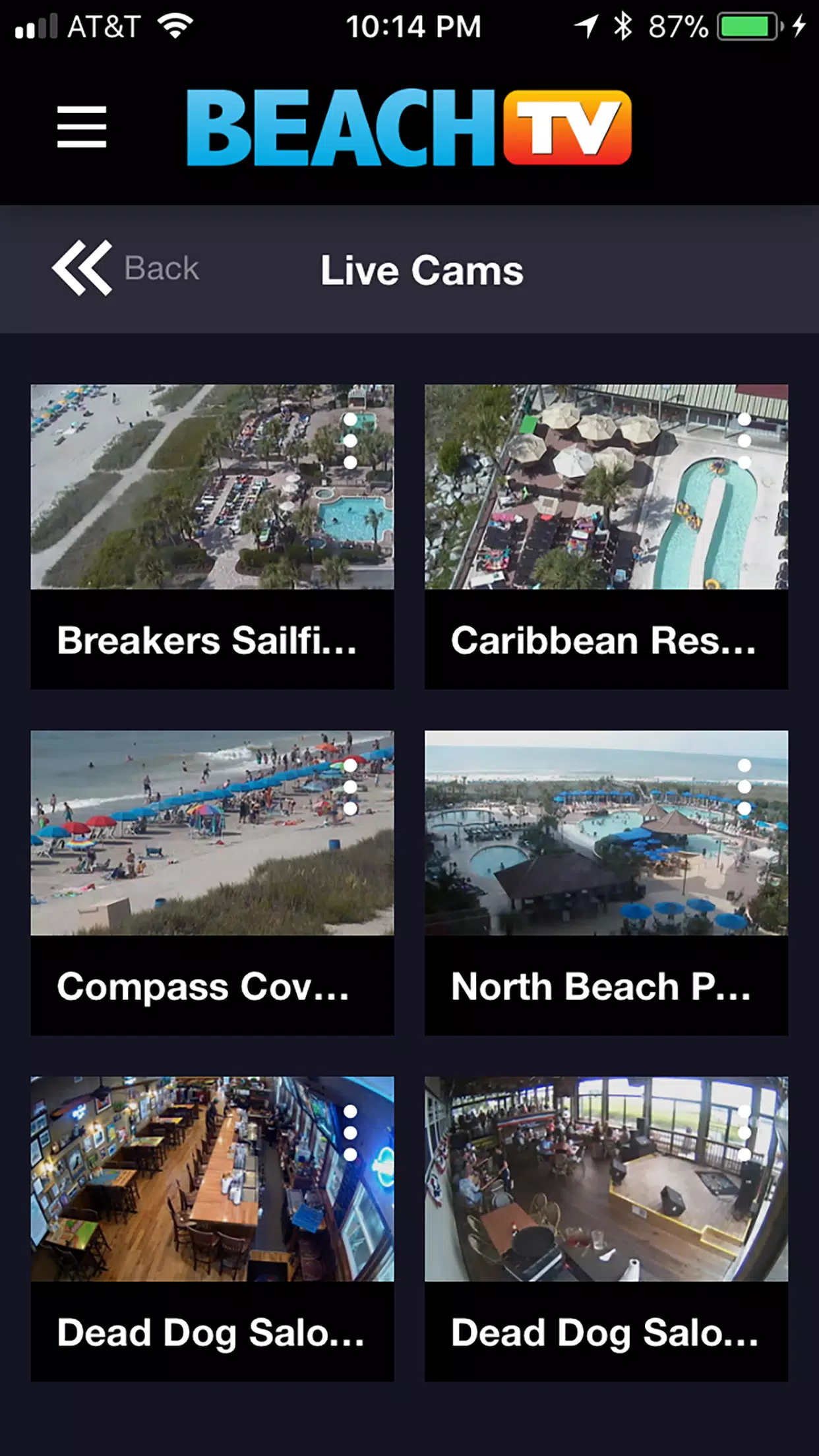 Beach TV - Myrtle Beach Screenshots