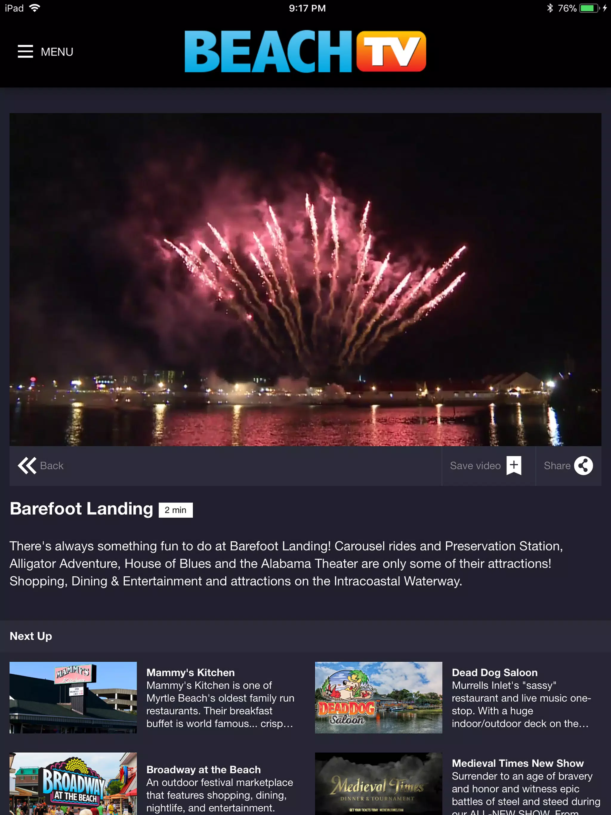 Beach TV - Myrtle Beach Screenshots