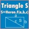 Calculate area on three sides