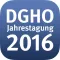 DGHO Kongress 2016