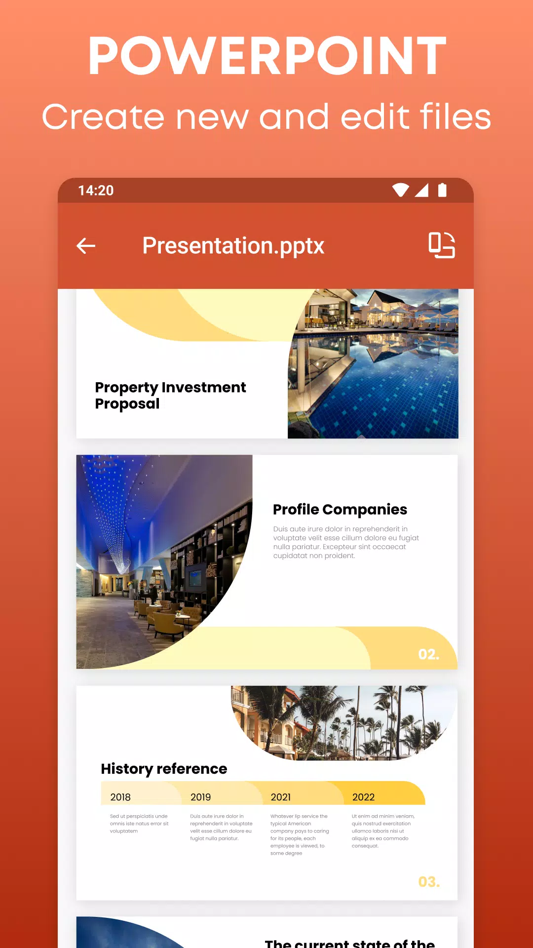 Office Reader - WORD/PDF/EXCEL Screenshots