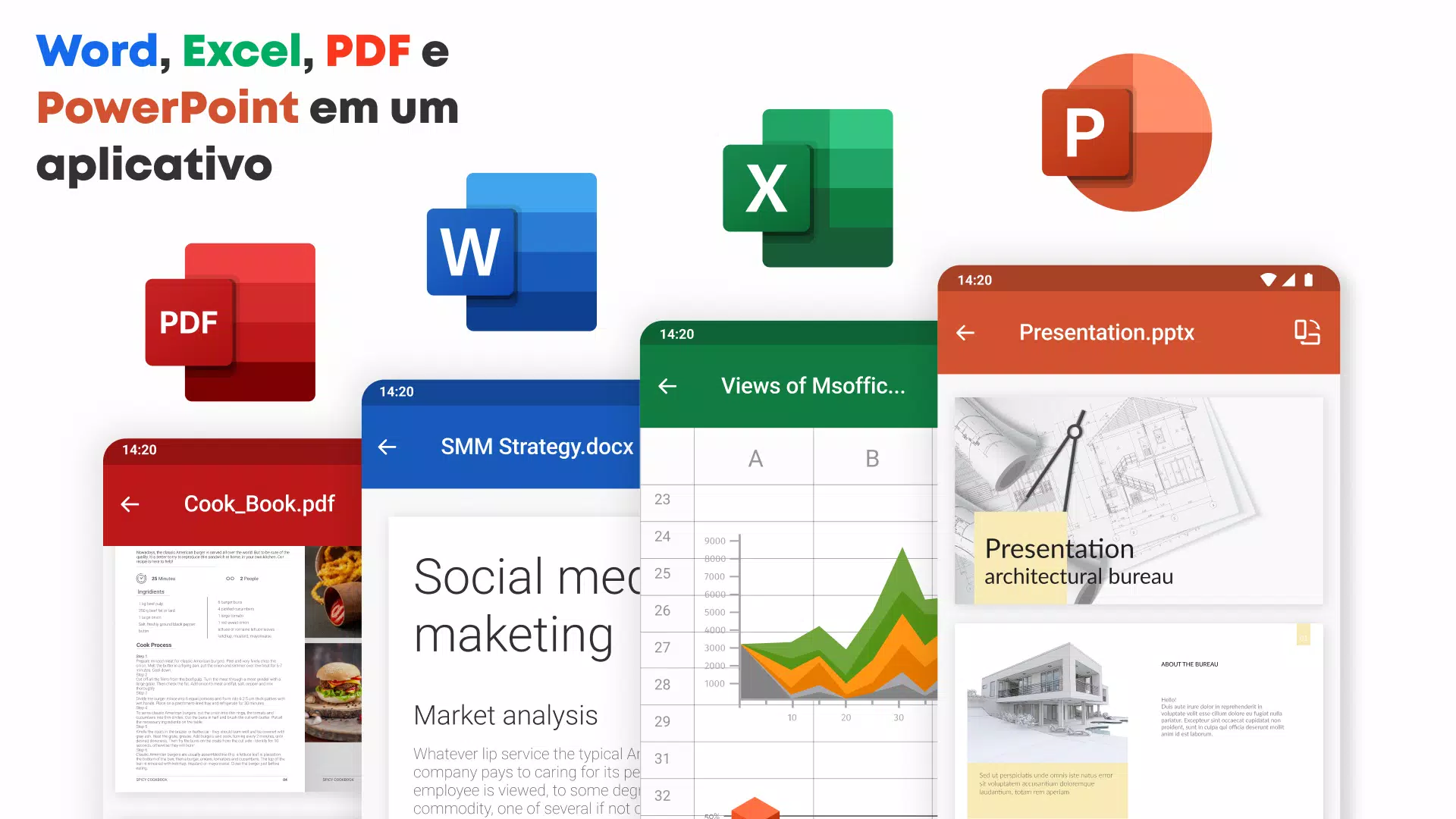 Office Reader - WORD/PDF/EXCEL Screenshots