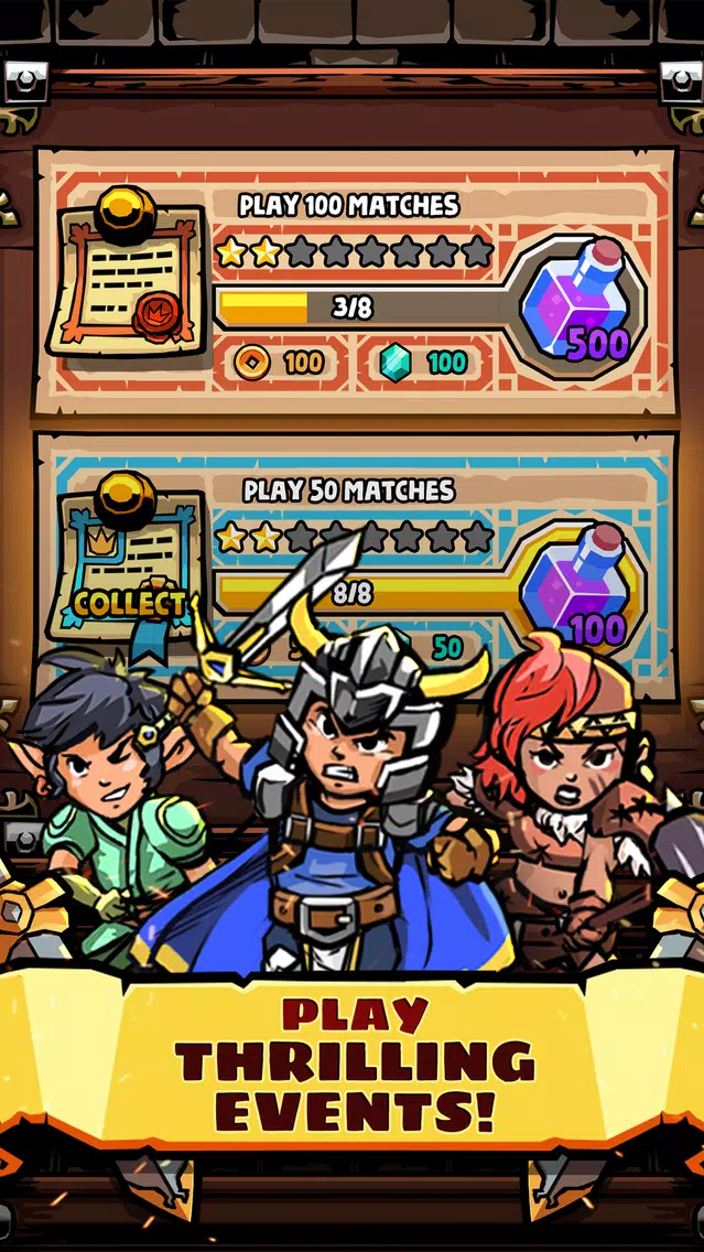 Ảnh chụp màn hình của Battle Kingdom - Royal Heroes