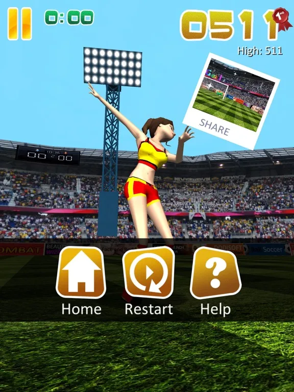 Ball Soccer iPad  스크린샷
