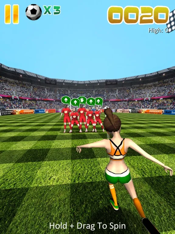 Ball Soccer iPad  스크린샷