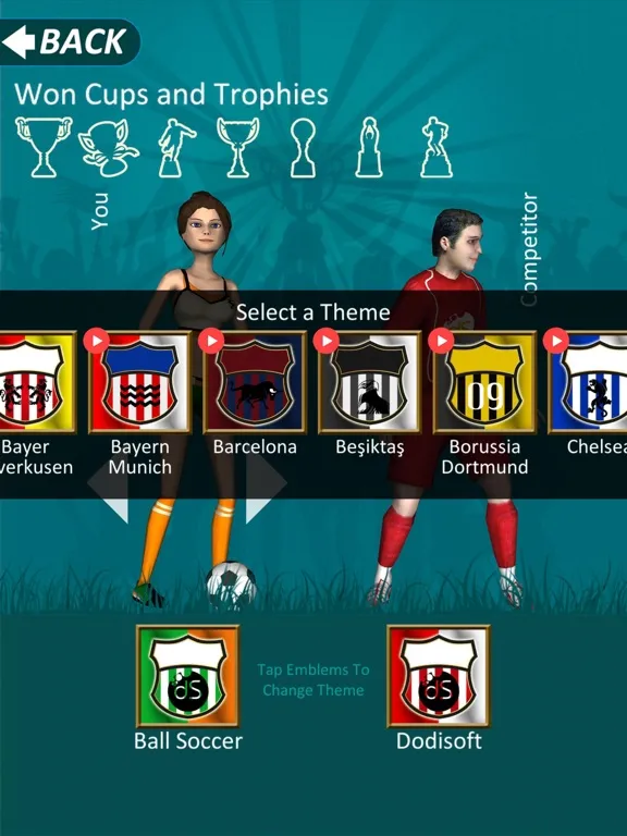 Ball Soccer iPad  스크린샷