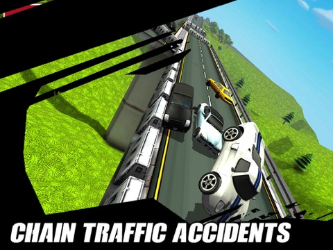 Tangkapan skrin Traffic Crash - Highway Racer iPad 