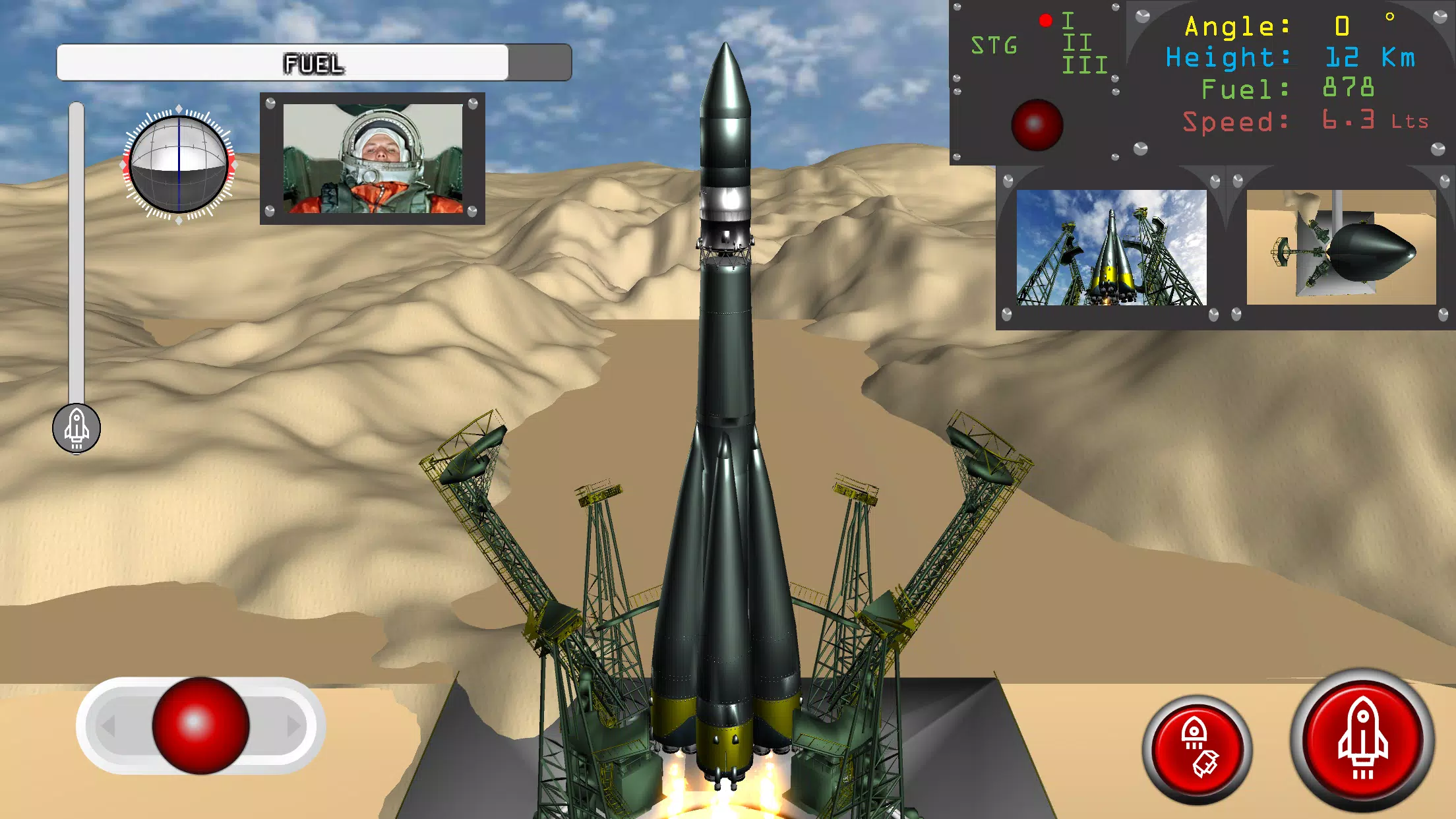 First Human in Space Flight Screenshots