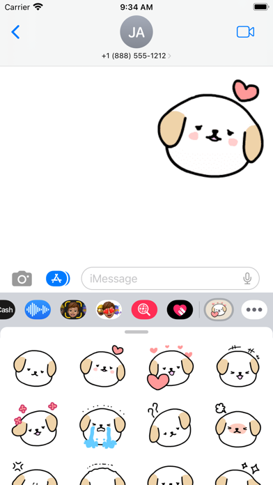 Dog Love Stickers - WASticker Screenshots