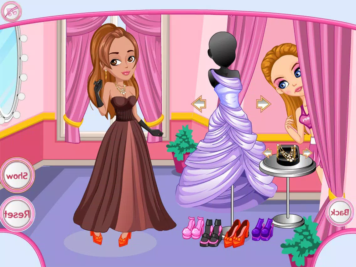 Doll Princess Salon Fashion Superstar DressUp Game iPad Screenshots