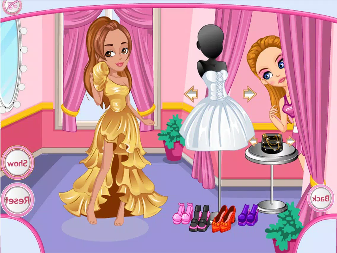 Doll Princess Salon Fashion Superstar DressUp Game iPad Screenshots