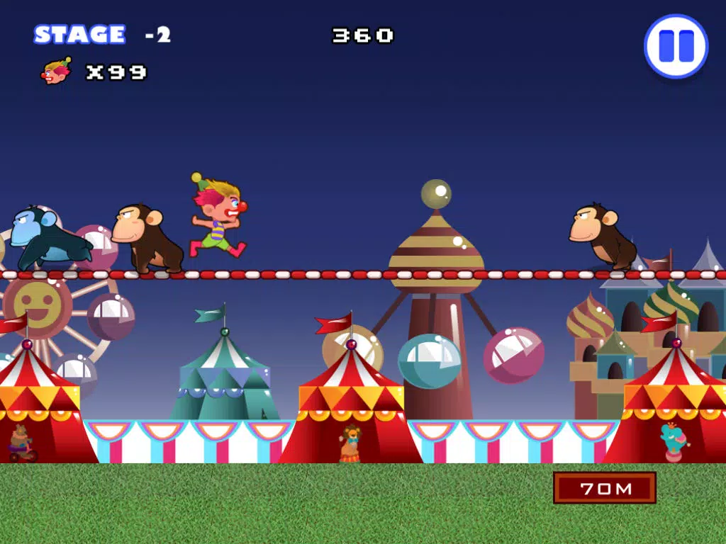 Capturas de tela do Amazing Circus King iPad 