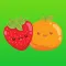 FruitMoji Stickers .