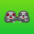 Sloth Stickers .