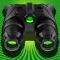 Night Vision Camera - True! HDR HD Real Green Binoculars Zoom with Private Folder Pro