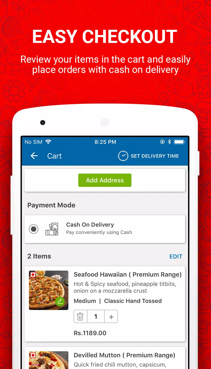 Capturas de pantalla de Domino's Pizza Sri Lanka