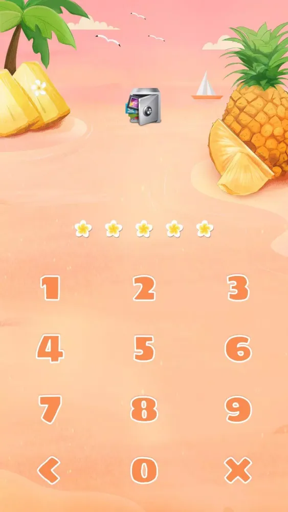 AppLock Theme Pineapples Screenshots