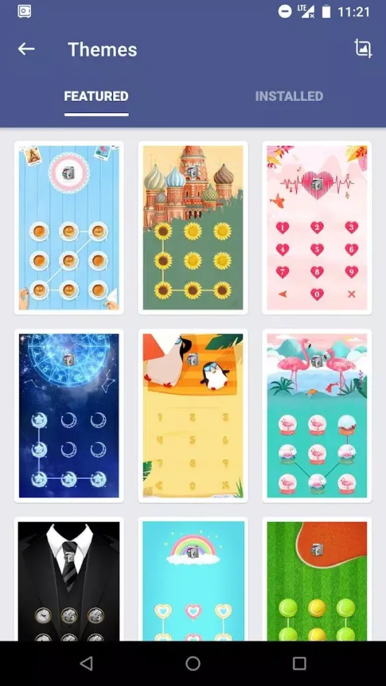 AppLock Theme Pineapples Screenshots