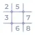 Sudoku - logic number puzzle