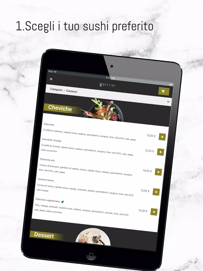 Bottini Fusion iPad Screenshots