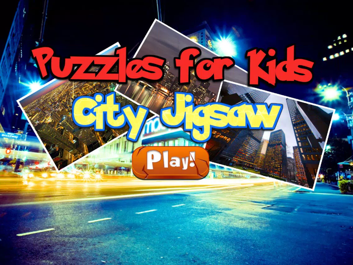 City Landscape Jigsaw - Learning fun puzzle game iPad  স্ক্রিনশট