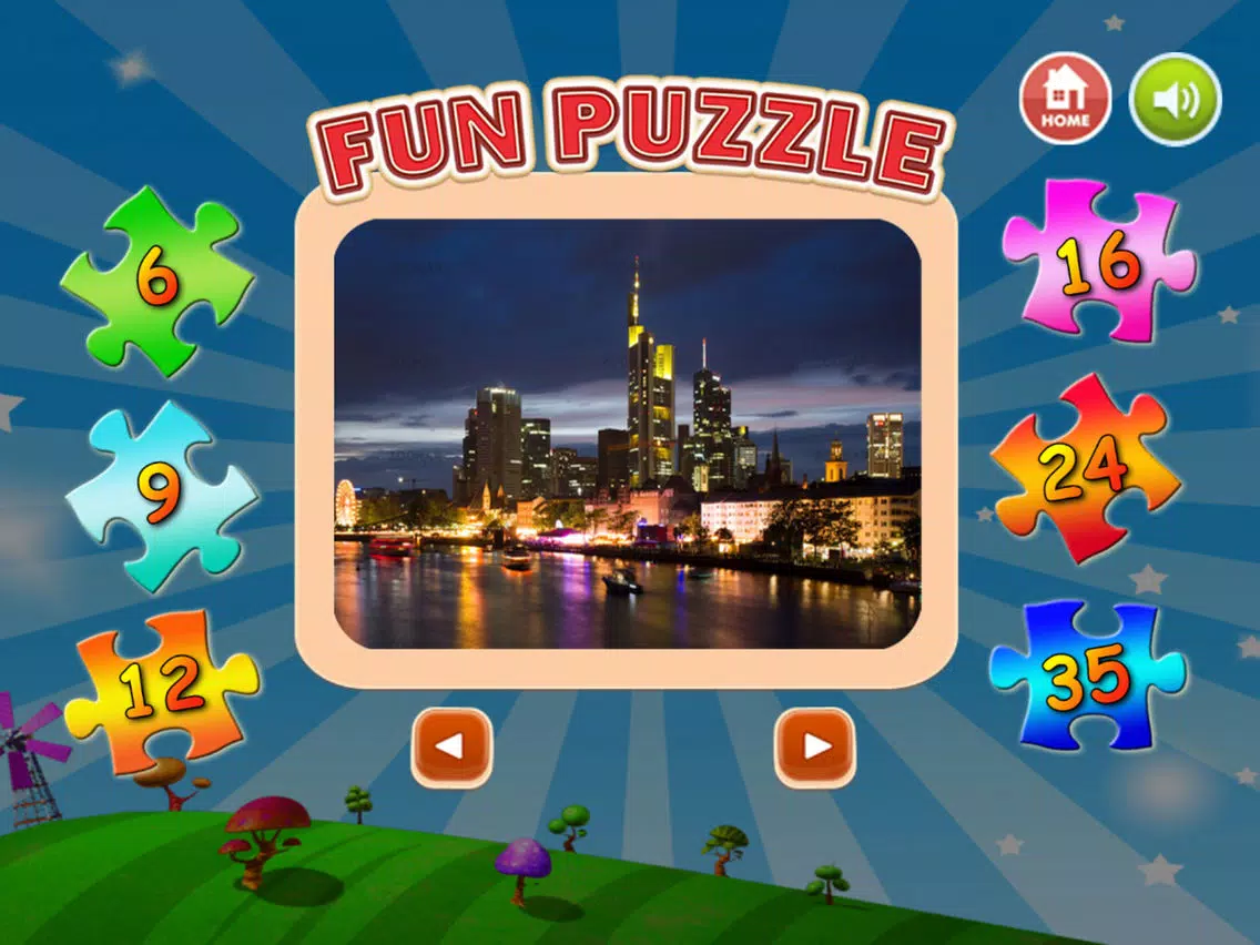 City Landscape Jigsaw - Learning fun puzzle game iPad  স্ক্রিনশট