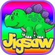 Dinosaur Puzzles Games Free - Dino Jigsaw Puzzle Learning Games for Kids Toddler and Preschool