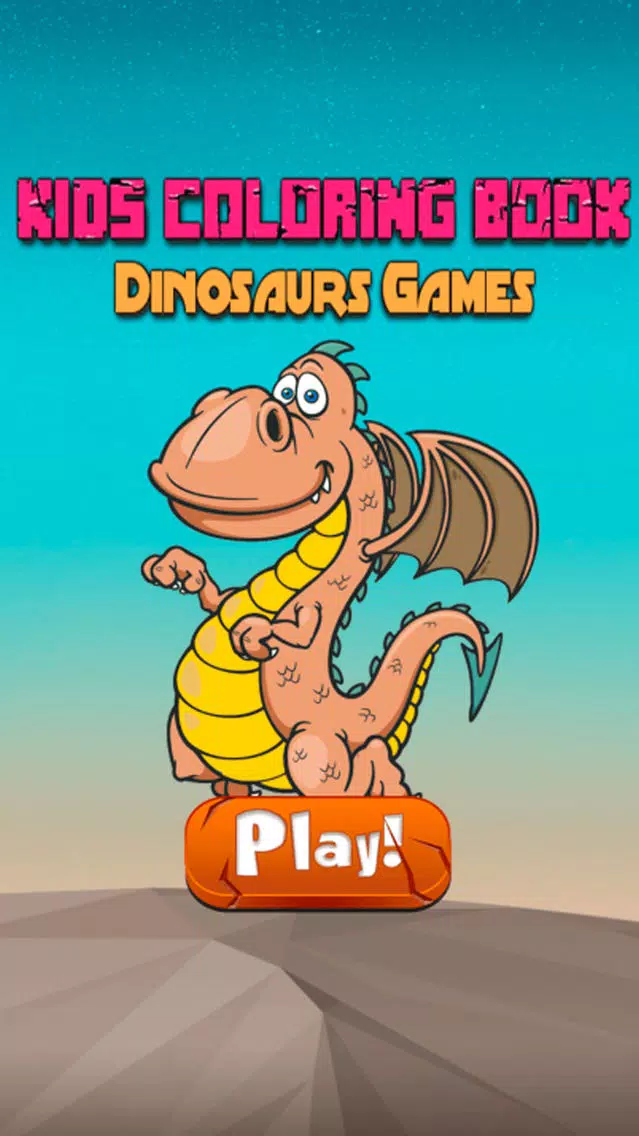 Dinosaurs Coloring Book - Dino Drawing Pages and Painting Educational Learning skill Games For Kid & Toddler স্ক্রিনশট