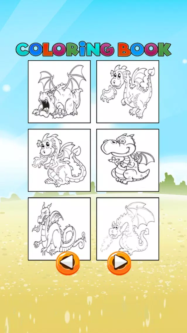 Dinosaurs Coloring Book - Dino Drawing Pages and Painting Educational Learning skill Games For Kid & Toddler স্ক্রিনশট