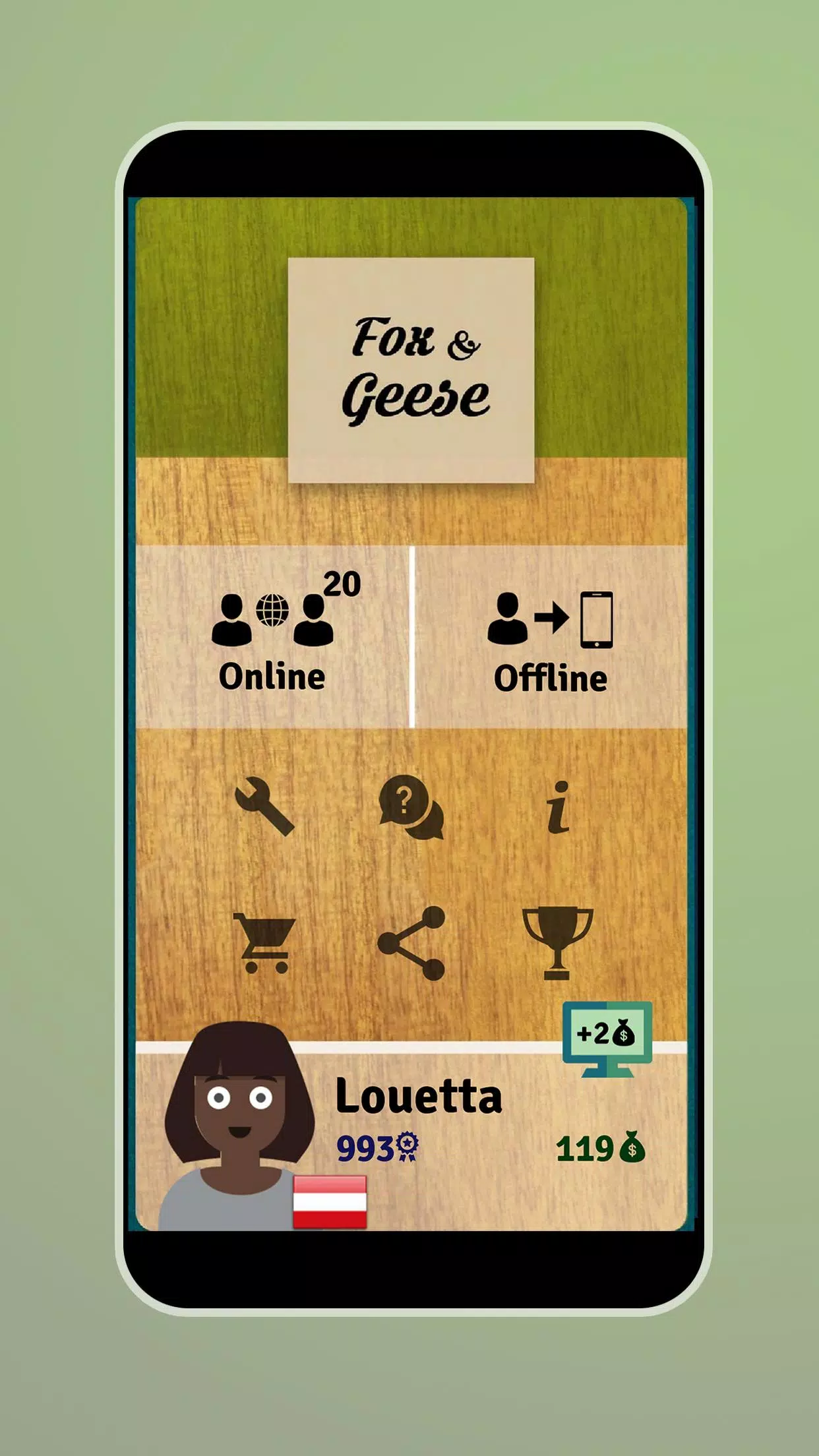 Fox and Geese - Online Screenshots