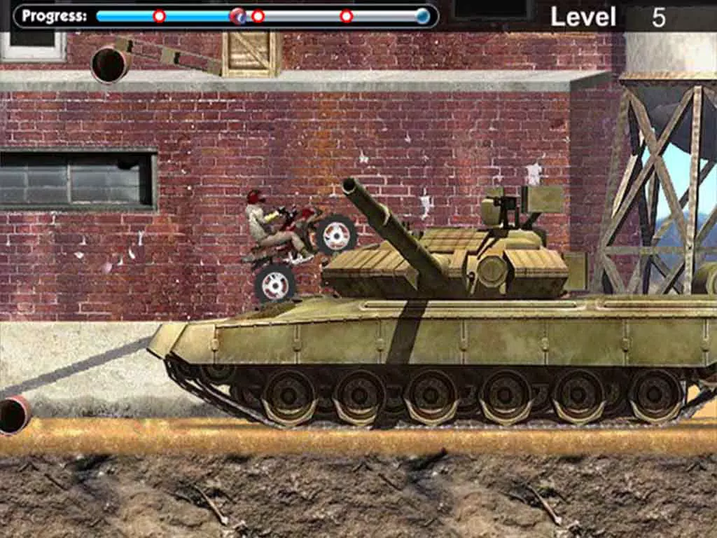 Desert Moto Rider iPad  Screenshots