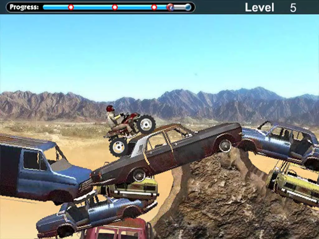Desert Moto Rider iPad  Screenshots
