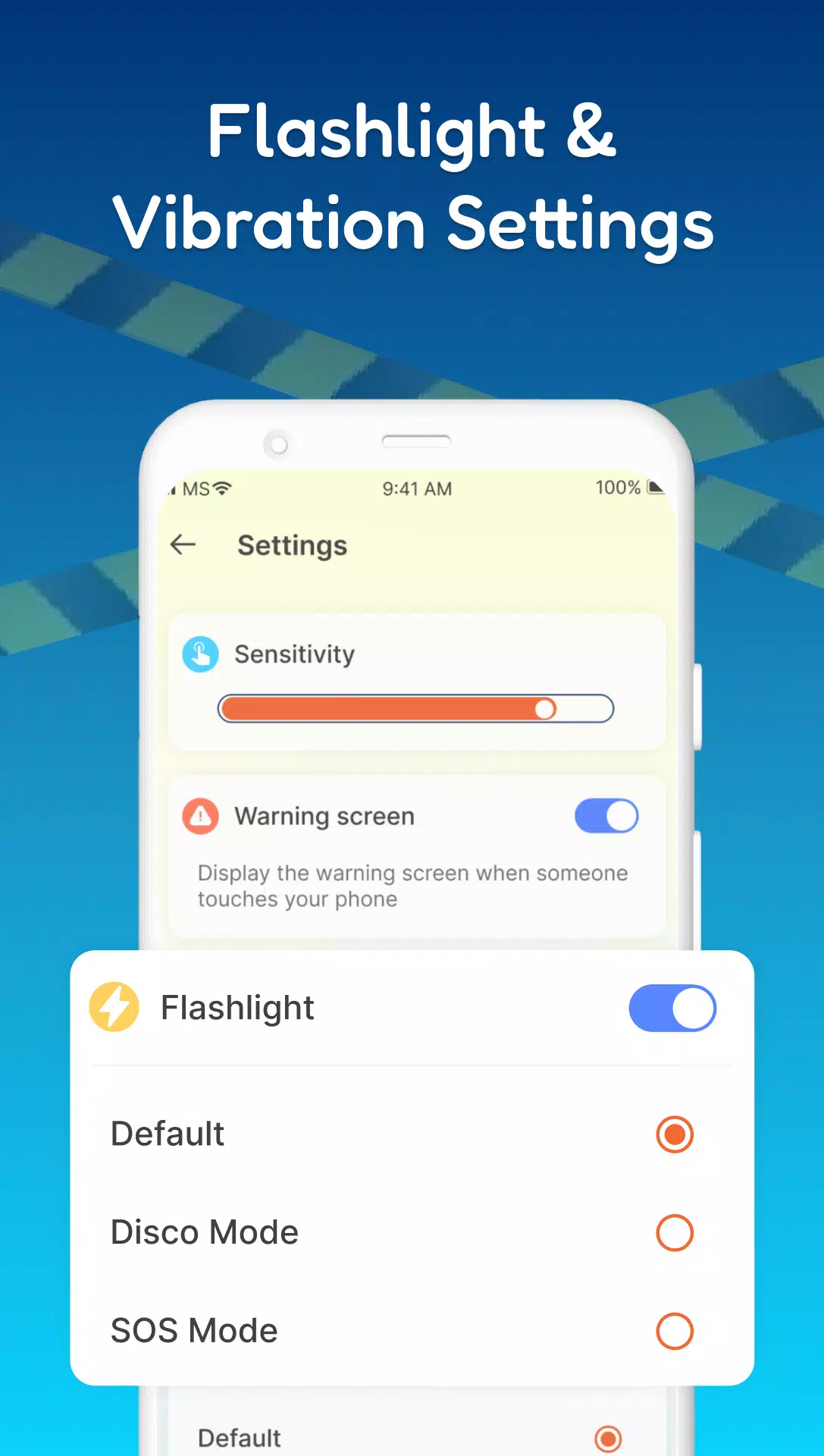 Don't touch my phone AntiTheft Screenshots
