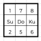 Turkce Sudoku