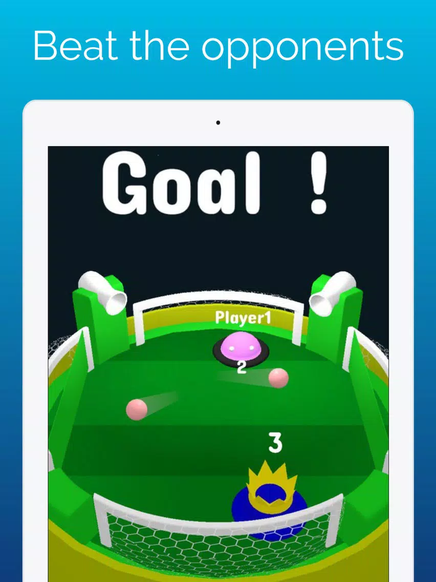 Soccer.io - table ping pong iPad Screenshots