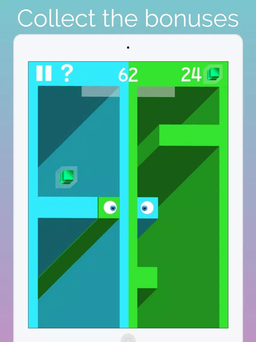 2 Eyes - the maze runner game iPad Screenshots
