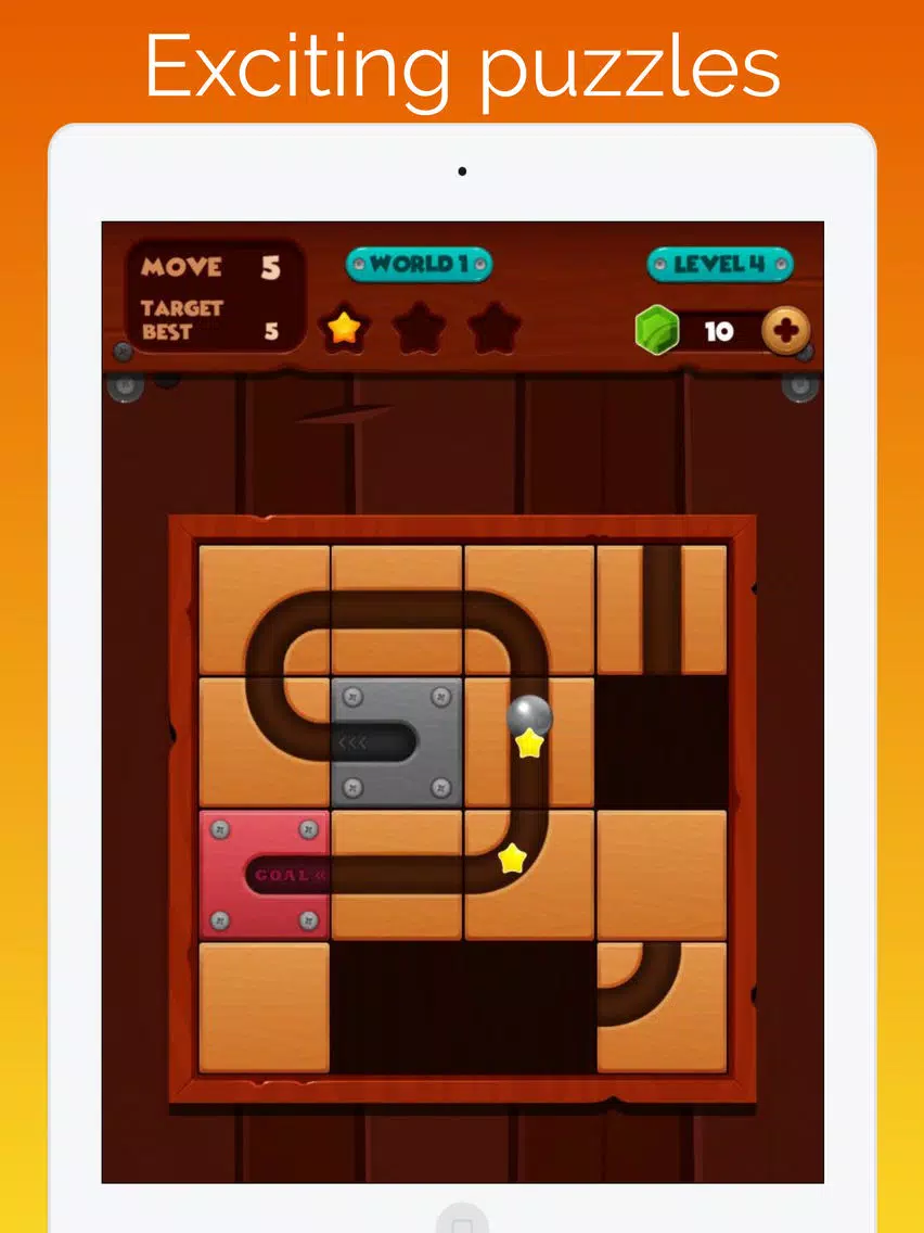 Unblock The Ball-slide puzzle. iPad Screenshots