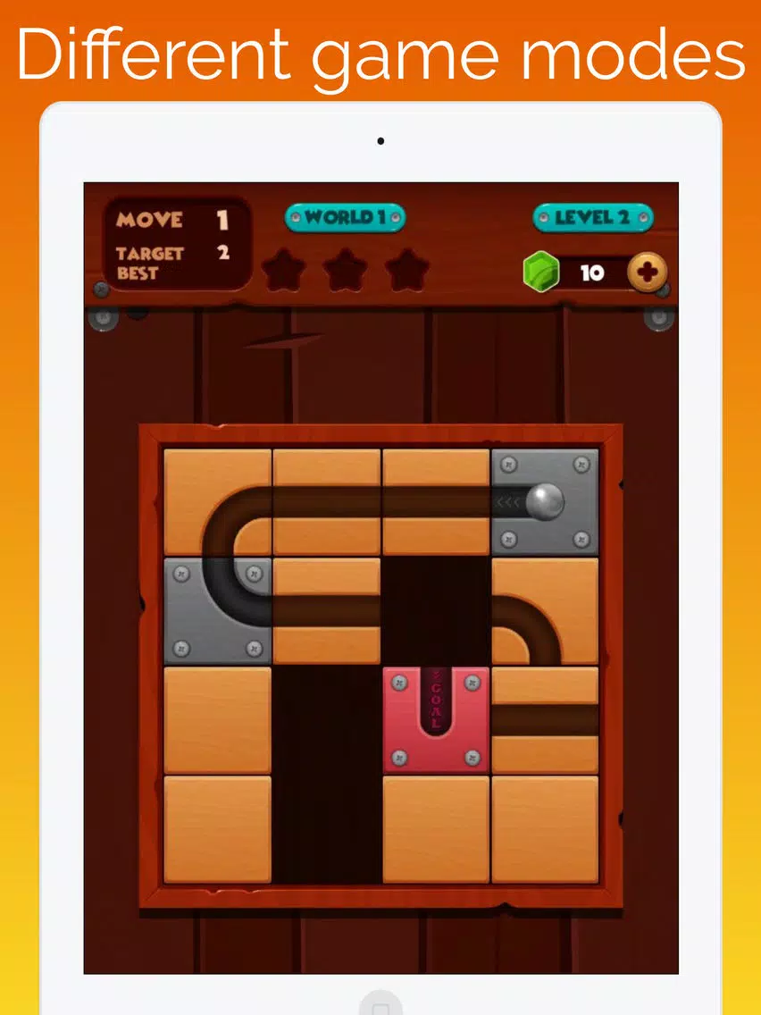 Unblock The Ball-slide puzzle. iPad Screenshots