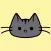 Gray Tabby Cat Stickers