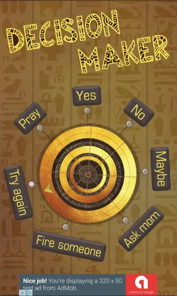 Decision Maker Screenshots